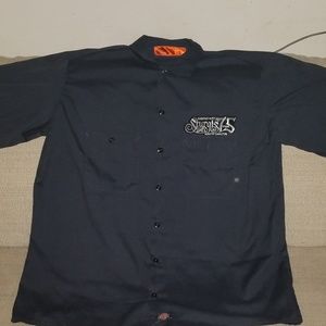 Dickies Button up XL Tshirt Sturgis 75 years 2015